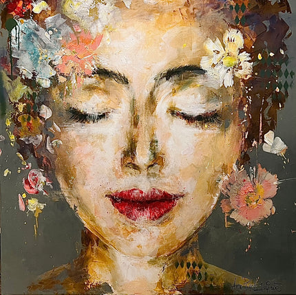 Miroir de l'Âme 120x120cm